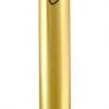 Judaica Aluminum Semi Round Mezuzah Case with Shin Printed in Gold