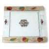  Matzah Plate with Funny Colorful Tulips