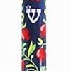 Wood Hand Painted Mezuzah Case Pomegranate Theme
