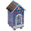 Yair Emanuel House Charity Tzedakah Box with Pomegranates