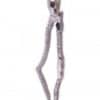 Israel Map Sterling Silver Necklace with Outline Zircon 