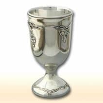 Wine Cup - Silver Grapes 