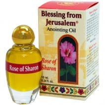 Rose of Sharon Anointing Oil (10 ml.) Blessing from Jerusalem