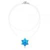 Floating Illusion Star of David Necklace
