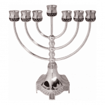 Silver Menorah – Golden Gate Design