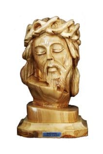 Jesus Wearing the Crown of Thorns Bust