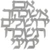 Stainless Steel “If I forget thee, O Jerusalem”