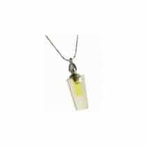 Light of Jerusalem Anointing Oil in a Crystal Bottle Pendant