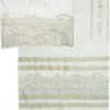 Embroidered Jerusalem Cotton Tallit with Kippah and Tallit Bag