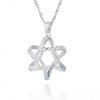Sterling Silver Star of David Necklace