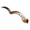 Kudu Horn Yemenite Shofar - Flowers and Stars of David