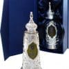 Luxurious Silver Torah Anointing Oil Bottle with Light of Jerusalem Scented