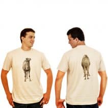 The Camel  T-Shirt - Front and back 