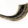 Ram Horn Shofar  Natural Color  Half Polished 11.4"-13"
