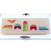 Hand Painted Glass Bread or Challah Board with Jerusalem Theme