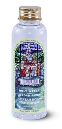 Authentic Holy Water from the Jordan River .