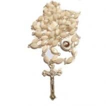 Mother of Pearl Rosary - Rosario de Madreperola - Made in Jerusalem