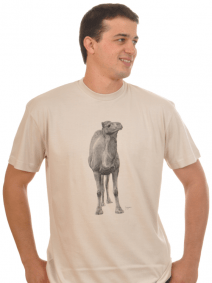 The Camel T-Shirt - Front and back 