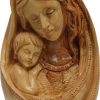 Virgin Mary and Child Egg Shaped