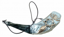 Sterling Silver Anointing Oil Ram Horn Shofar Grafted In