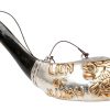 Sterling Silver Anointing Oil Ram Horn Shofar the Lion of Judah