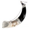 925 Sterling Silver Star of David Anointing Oil Kudu Horn Shofar