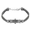 Sterling Silver Bracelet Hear O’ Israel - Shema Israel Men Bracelet