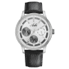 Elegant Casual Men's Wrist Watch Silver & Grey by Adi,Israel