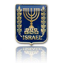 State of Israel Seal Lapel Pin - Holy Land Gift 