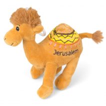 Camel Plush Doll with Jerusalem Embroidered
