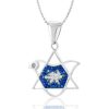 Sterling Silver Dove of Peace Pendant