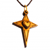 Star of Bethlehem Cross Pendant