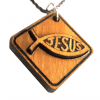 Ichthus - Fish Engraved with Jesus Pendant