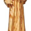 Olive Wood St. Anthony of Padua carrying infant Jesus