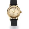 Women Hebrew Letters Golden Watch by Adi