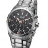 Elegant Casual Men's Wrist Watch Black & Rose Gold by Adi