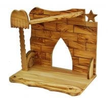 Olive Wood Nativity Set 11 Figures 5.7