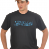 Jerusalem Handwriting Black T-Shirt