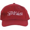 Handwriting Jerusalem Cap in Red