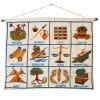 Wall Decor The Twelve Tribes of Jerusalem in Off White