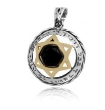 Star of David Pendant for Protection and Blessing 