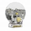 Silvered Magnet with Jerusalem View & Camel - Free Standing