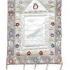 Eshet Chayil Hebrew Wall Decor Pomegranates Grey and Silver
