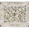 Iovry Challah Cover Paradise with Birds and Pomegranates