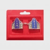 Tallit Clips Enamel "Luchot Ha Brith - Ten Commandments