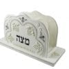 Ceramic Standing Matzah Tray