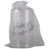 Judaica Groom Glass Wedding Cup "If I forget thee, Oh Jerusalem 