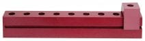 Menorah Hanukkah Aluminum -Bordeaux and Light Purple