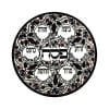 Armenian Ceramic Seder Plate with Floral Motif