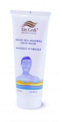 Black Mud Face Mask in tube